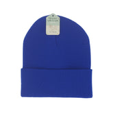Solid Beanie – Warm Winter Hat | Lotsa Goodies NZ in bright blue color, perfect for winter comfort.